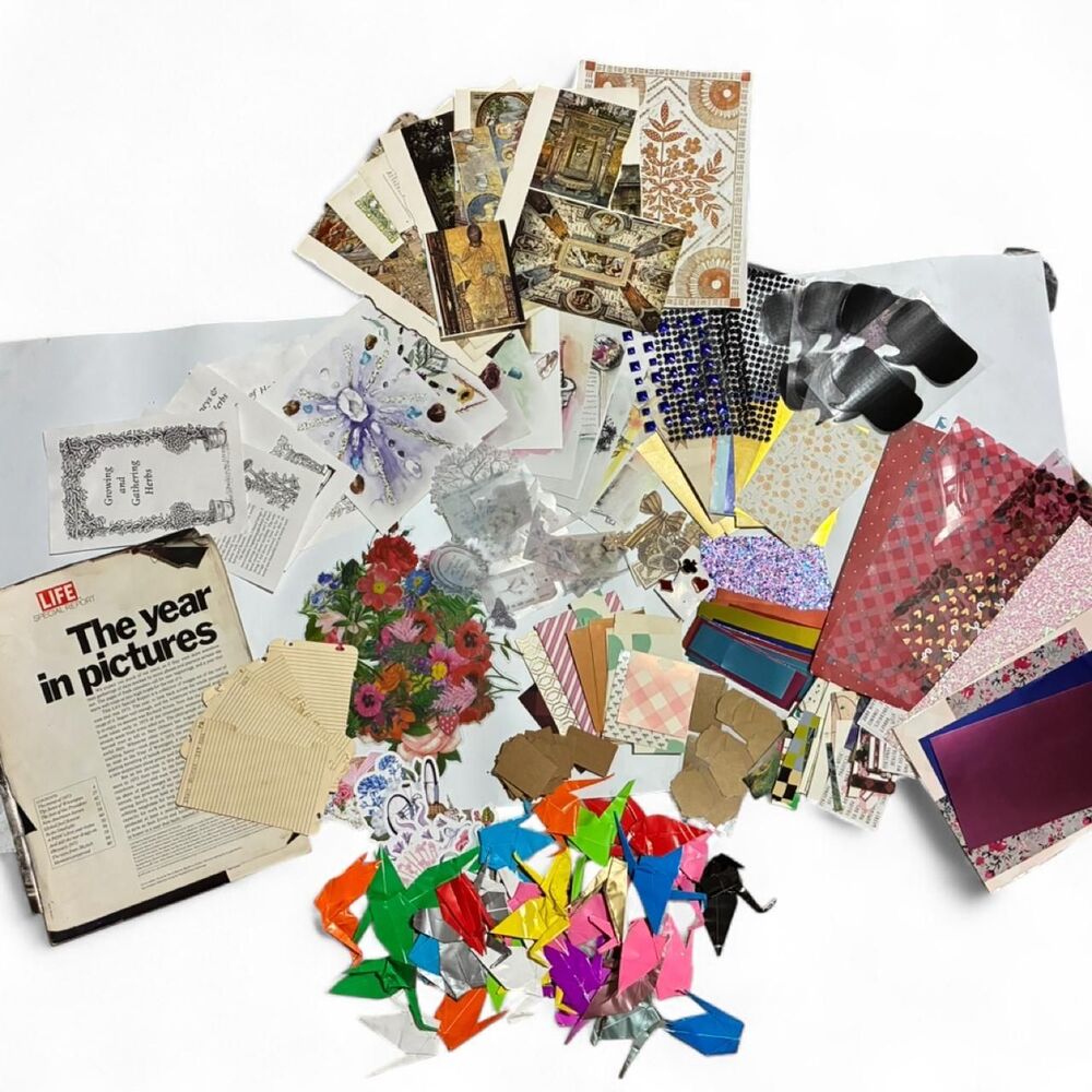 Mixed Media Scrapbook Junk Journal Arts and Crafts Materials